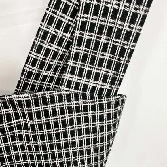 REFORMATION Jodie Black Plaid Cropped Tank // XS - Picture 5 of 8